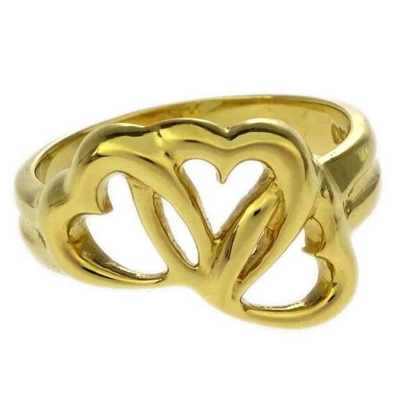 Tiffany & Co. Open Heart Ring 750 #49 - Picture 1 of 4